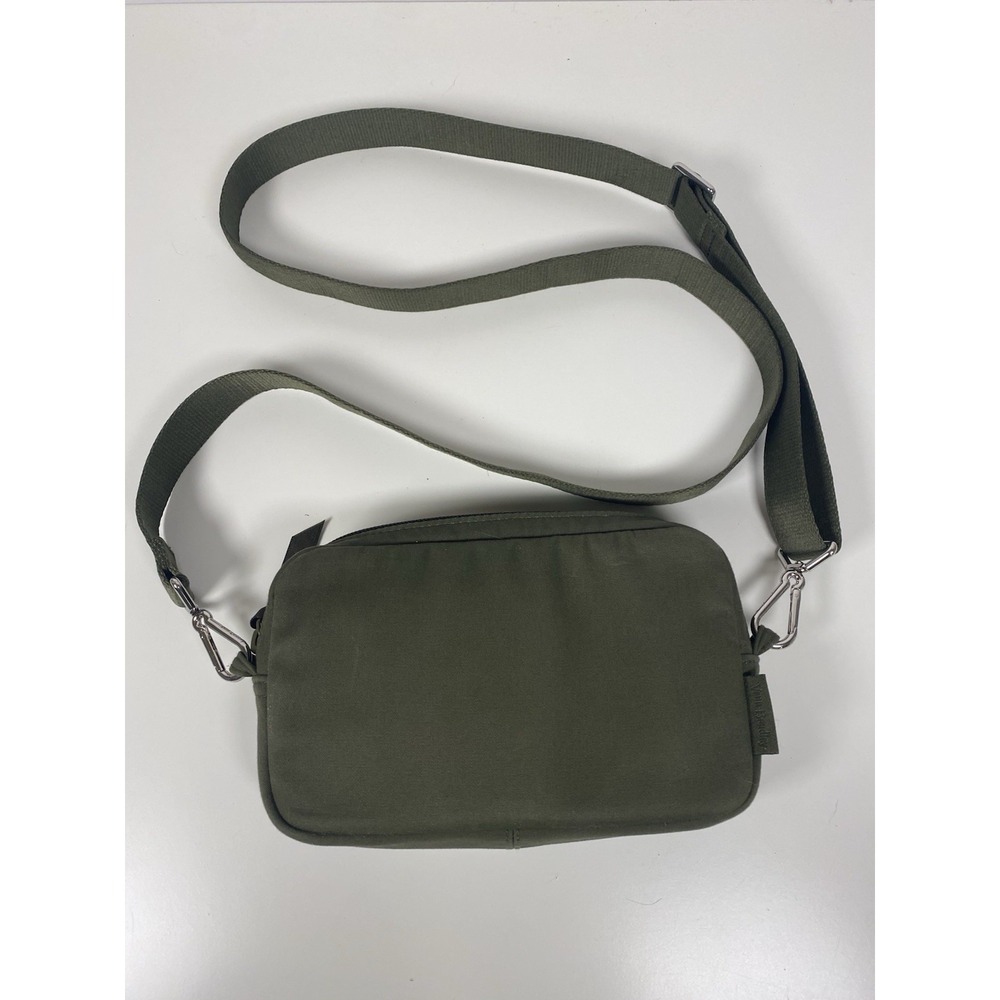 Vera‎ Bradley Cotton RFID Convertible Pouch Crossbody Bag Climbing Ivy Green